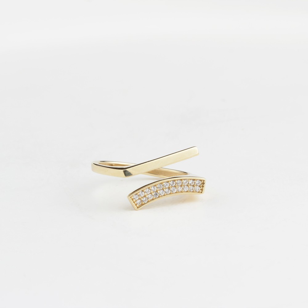 Glorria Altın Taşlı Yüzük