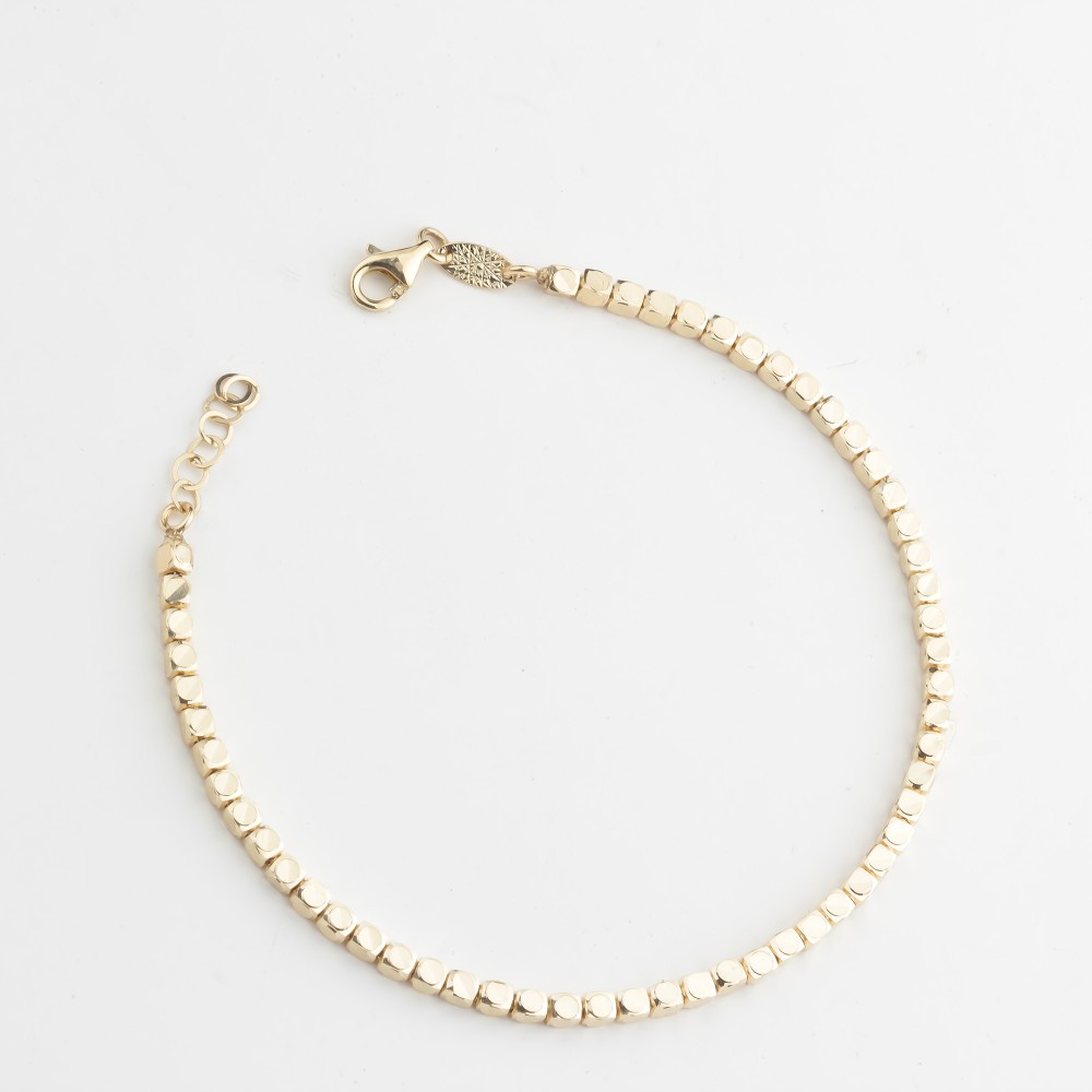 Glorria Altın Küp Bileklik