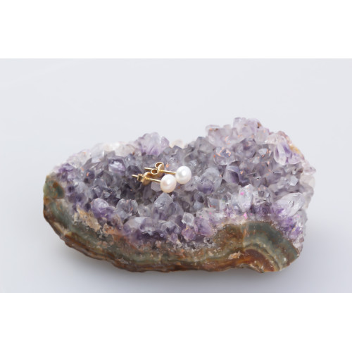 Glorria Altın İnci Küpe Glorria Altın İnci Küpe