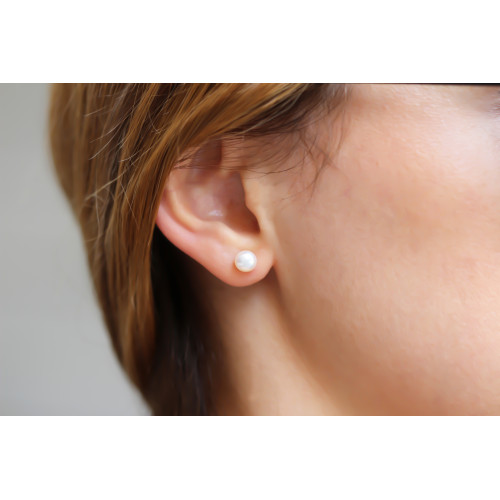 Glorria Altın İnci Küpe Glorria Altın İnci Küpe