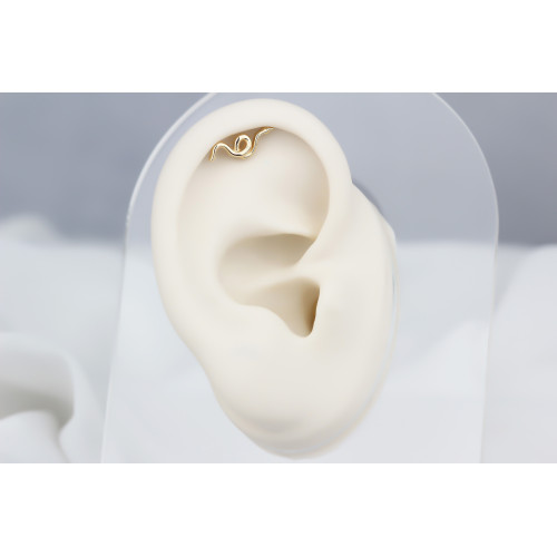 Glorria Altın Yılan Helix Piercing Glorria Altın Yılan Helix Piercing