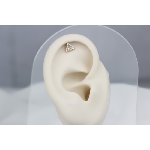 Glorria Altın Üçgen Helix Piercing Glorria Altın Üçgen Helix Piercing