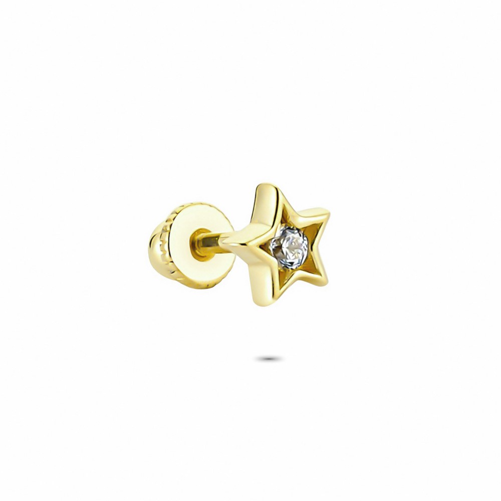 Glorria Altın Yıldız Helix Piercing