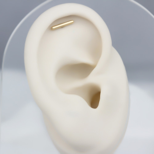 Glorria Altın Çizgi Helix Piercing Glorria Altın Çizgi Helix Piercing