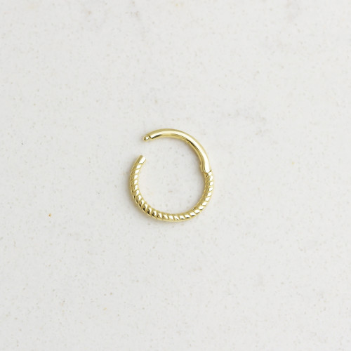 Glorria Altın Gurmet Halka Piercing Glorria Altın Gurmet Halka Piercing