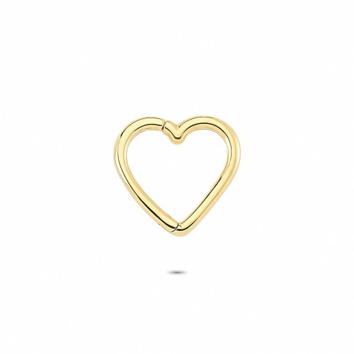 Glorria Altın Kalp Halka Piercing Glorria Altın Kalp Halka Piercing