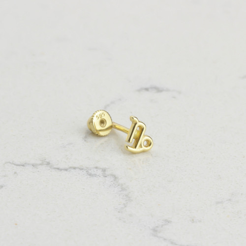 Glorria Altın Oğlak Burcu Helix Piercing Glorria Altın Oğlak Burcu Helix Piercing