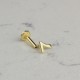 Glorria Altın 7 Rakam Tragus Piercing Glorria Altın 7 Rakam Tragus Piercing