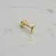 Glorria Altın 7 Rakam Tragus Piercing Glorria Altın 7 Rakam Tragus Piercing