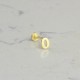 Glorria Altın 0 Rakam Tragus Piercing Glorria Altın 0 Rakam Tragus Piercing