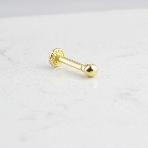 Glorria Altın Top Tragus Piercing Glorria Altın Top Tragus Piercing
