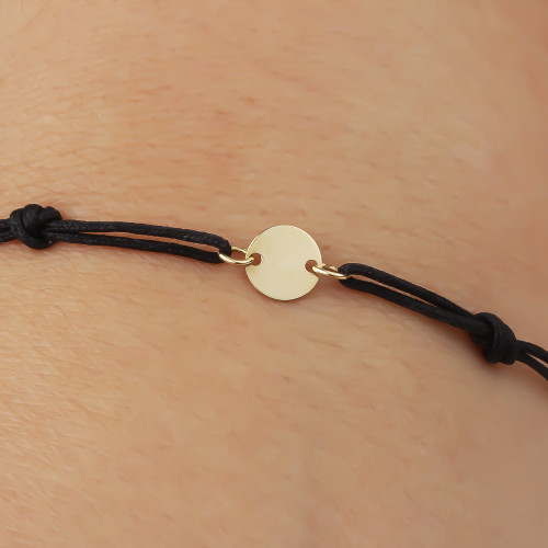 Glorria Altın Yuvarlak İpli Bileklik Glorria Altın Yuvarlak İpli Bileklik