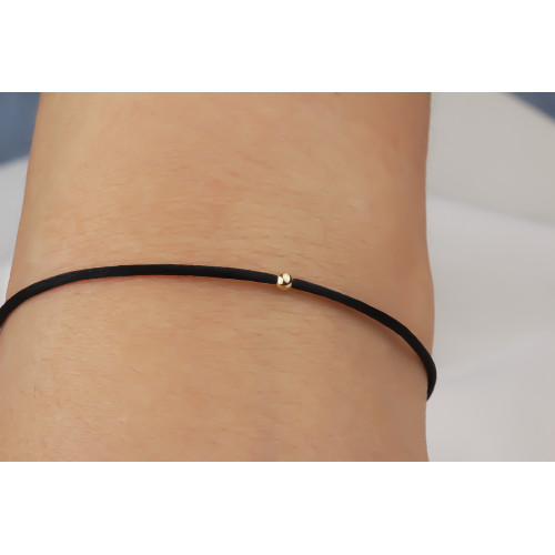 Glorria Altın Top İpli Bileklik