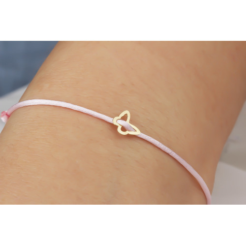 Glorria Altın Kelebek İpli Bileklik Glorria Altın Kelebek İpli Bileklik