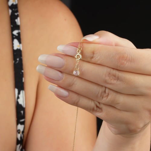 Glorria Altın Kelebek Kolye