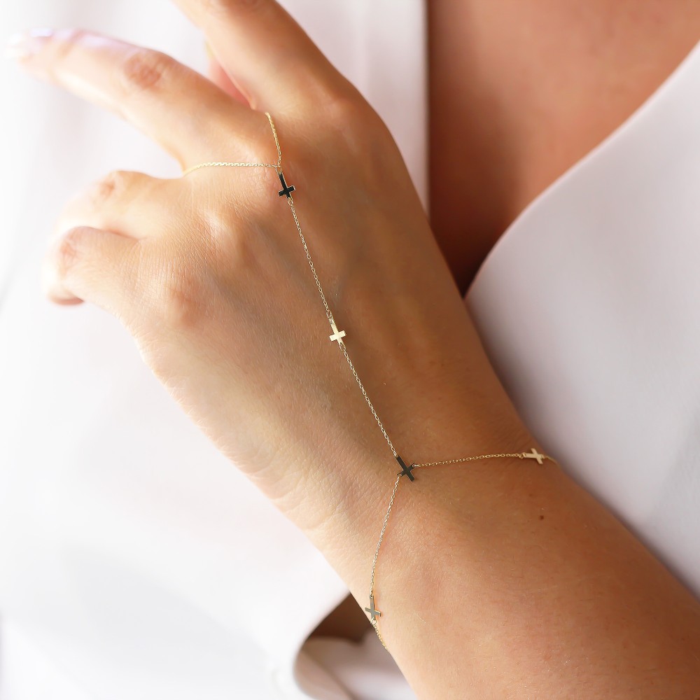 Glorria Altın Haç Şahmeran