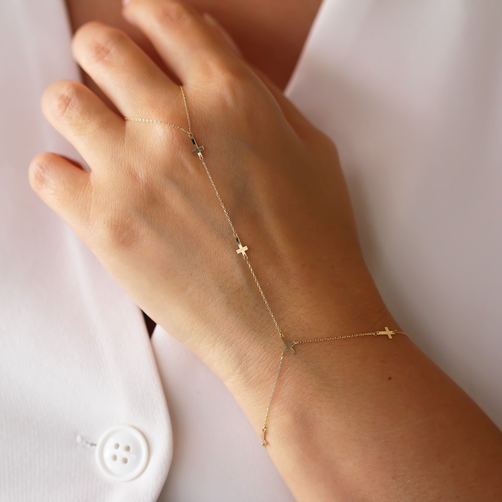 Glorria Altın Haç Şahmeran