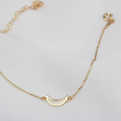 Glorria Gümüş Sedefli Hilal Bileklik Glorria Gümüş Sedefli Hilal Bileklik