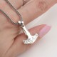 Glorria Gümüş Viking Mjölnir Çekici Kolye Glorria Gümüş Viking Mjölnir Çekici Kolye