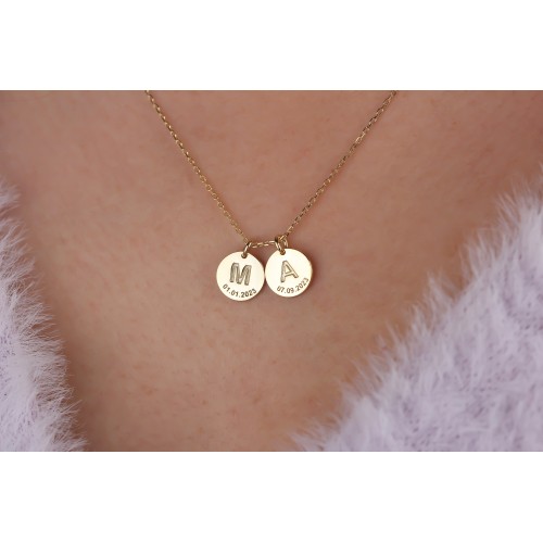 Glorria Kişiye Özel Plaka Gümüş Kolye Glorria Kişiye Özel Plaka Gümüş Kolye