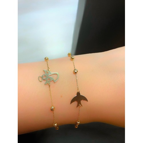 Glorria Altın Dorika Anka Bilekik