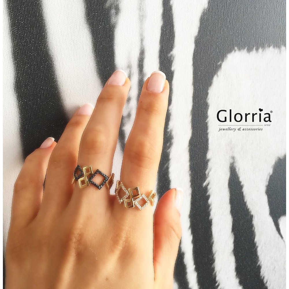 Glorria Altın Fantezi Yüzük Glorria Altın Fantezi Yüzük