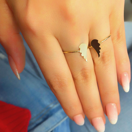 Glorria Altın Kanat Yüzük Glorria Altın Kanat Yüzük