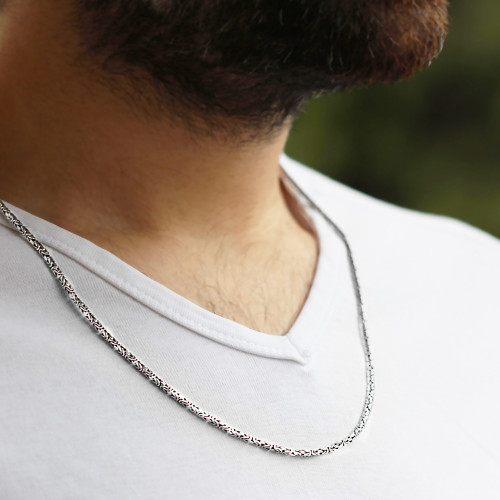 Glorria Gümüş Kral Zincir Glorria Gümüş Kral Zincir