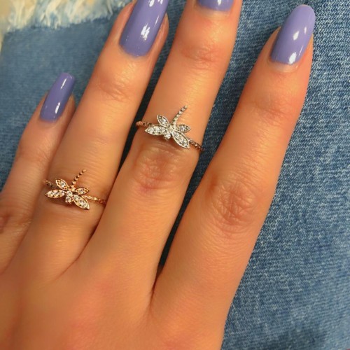 Glorria Gümüş Yusufçuk Yüzük Glorria Gümüş Yusufçuk Yüzük