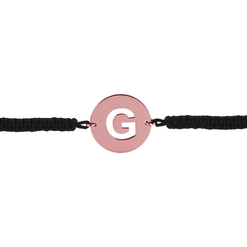 Glorria Kişiye Özel İpli Harf Gümüş Bileklik Glorria Kişiye Özel İpli Harf Gümüş Bileklik