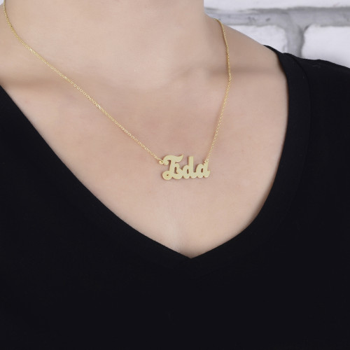 Glorria Kişiye Özel İsimli Gümüş Kolye GLR501 Glorria Kişiye Özel İsimli Gümüş Kolye GLR501