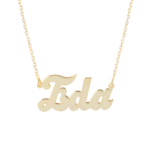 Glorria Kişiye Özel İsimli Gümüş Kolye GLR501 Glorria Kişiye Özel İsimli Gümüş Kolye GLR501