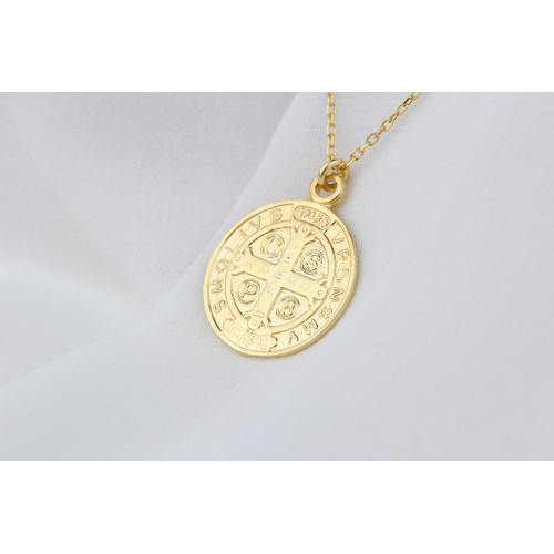 Glorria Gümüş Saint Benedict Kolye Glorria Gümüş Saint Benedict Kolye