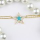 Glorria Silver Pave Star Bracalet Glorria Silver Pave Star Bracalet
