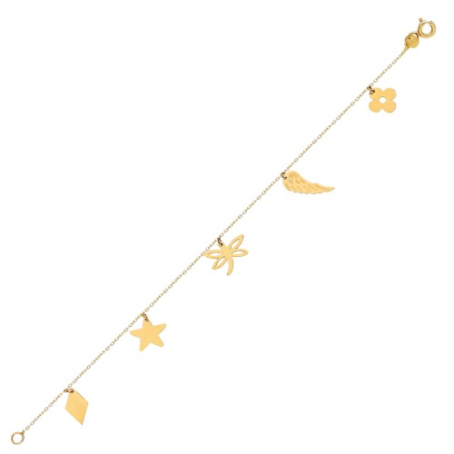 Glorria Altın Şans Bileklik