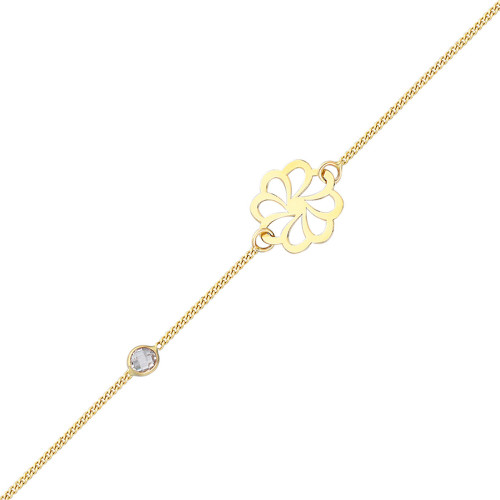 Glorria Altın Motif Gurmet Bileklik