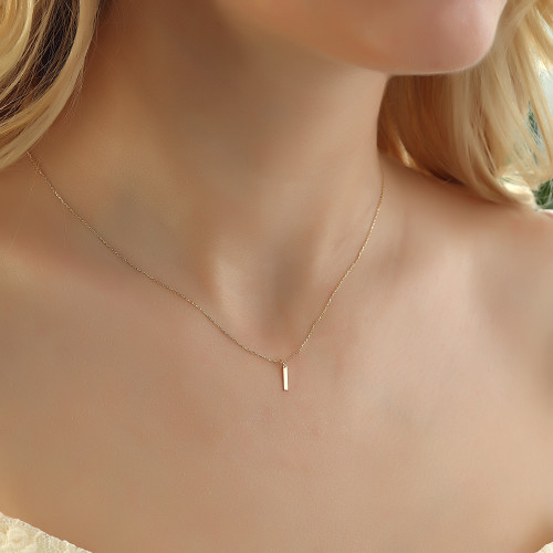 Glorria Altın I Harfi Kolye Glorria Altın I Harfi Kolye