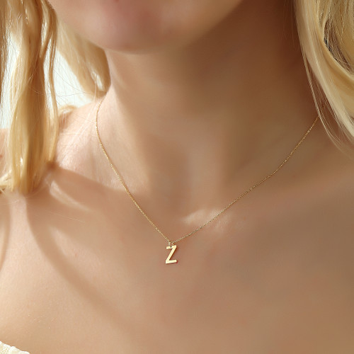 Glorria Altın Z Harfi Kolye Glorria Altın Z Harfi Kolye