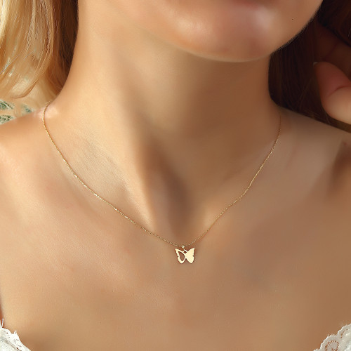 Glorria Altın Kelebek Kolye Glorria Altın Kelebek Kolye