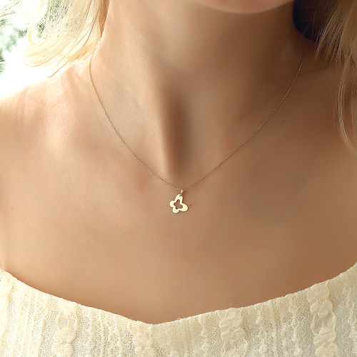 Glorria Altın Kelebek Kolye Glorria Altın Kelebek Kolye