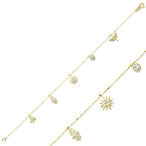 Glorria Altın Şans Bileklik