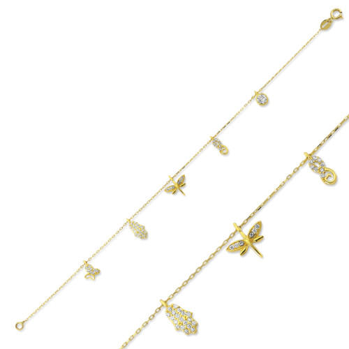 Glorria Altın Şans Bileklik