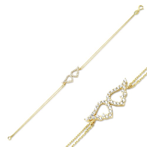 Glorria Altın Melek Kanadı Bileklik